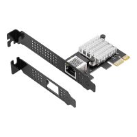 2.5Gb Base-T PCIe Network Adapter, RJ45 with Intel I225-V3,  2500/1000/100Mbps, for PC, compatible with Windows 10/11, Windows Server 2019/22, Linux