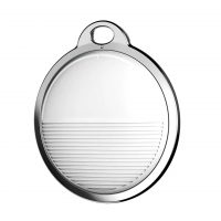 Mini GPS Tracker For Apple iOS System Find My APP air tag Child Finder Pet bike Bag Loss Tracker Smart Bluetooth airtag (White)